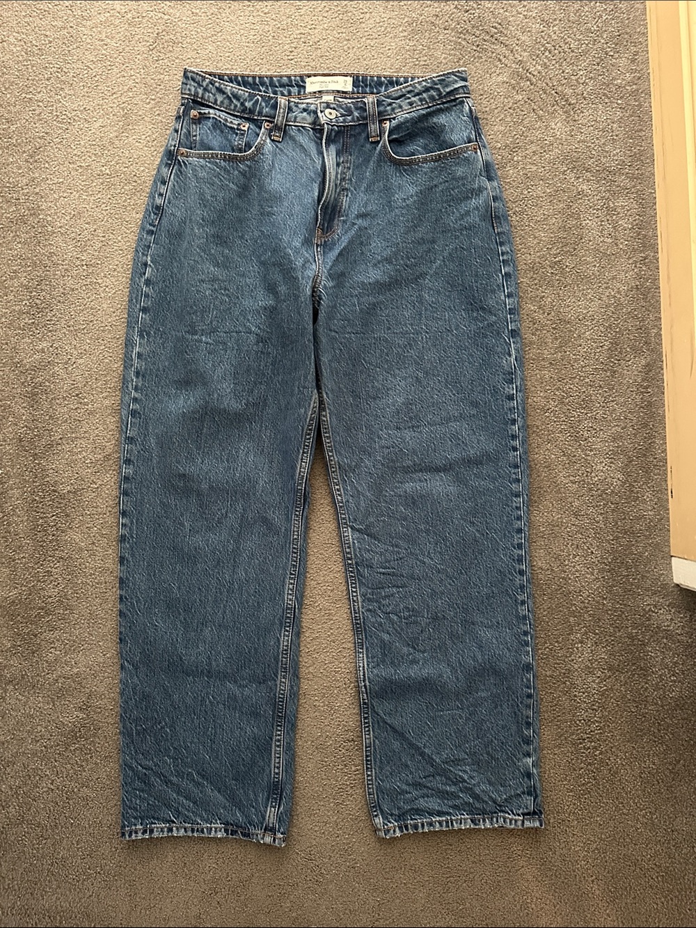 Curve love high rise loose jeans
